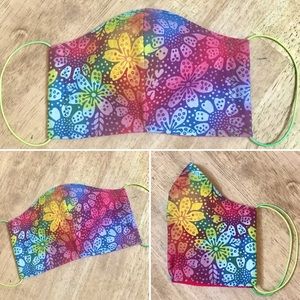 Face Mask ~ 100% Cotton ~ Elastic String